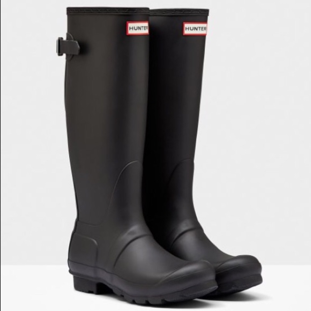 Hunter Women’s Tall Back Adjustable Rain Boots